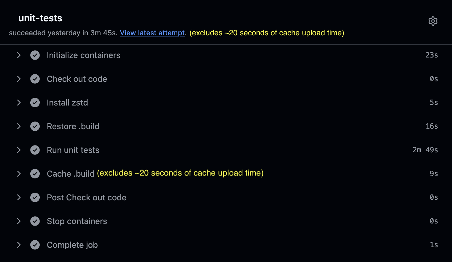 Tests CI With zstd